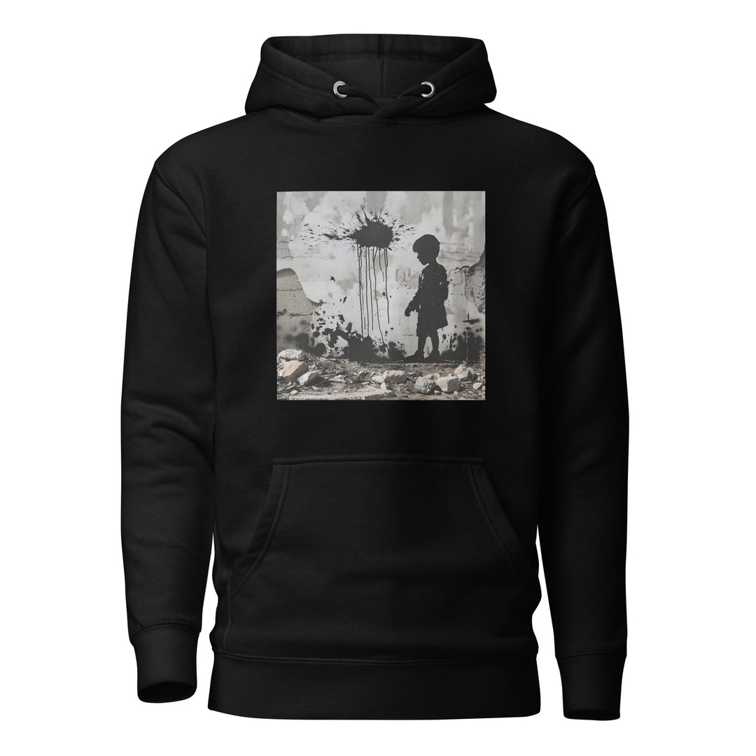Palestine Wall - Men’s Hoodie, Black
