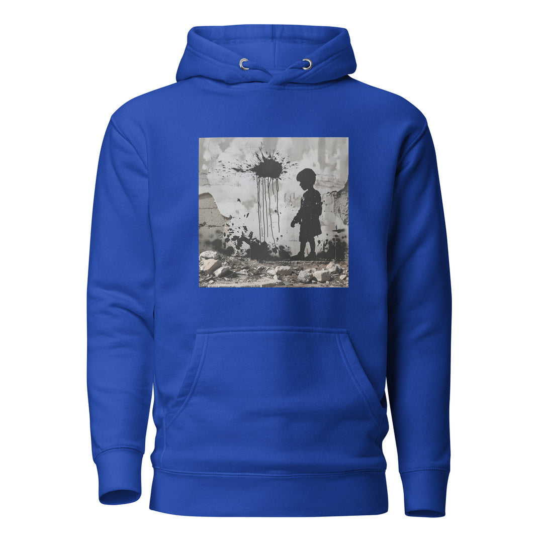 Palestine Wall - Men’s Hoodie, Team Royal