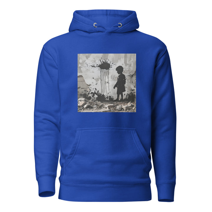 Palestine Wall - Men’s Hoodie, Team Royal