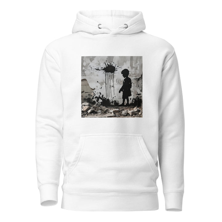 Palestine Wall - Men’s Hoodie, White