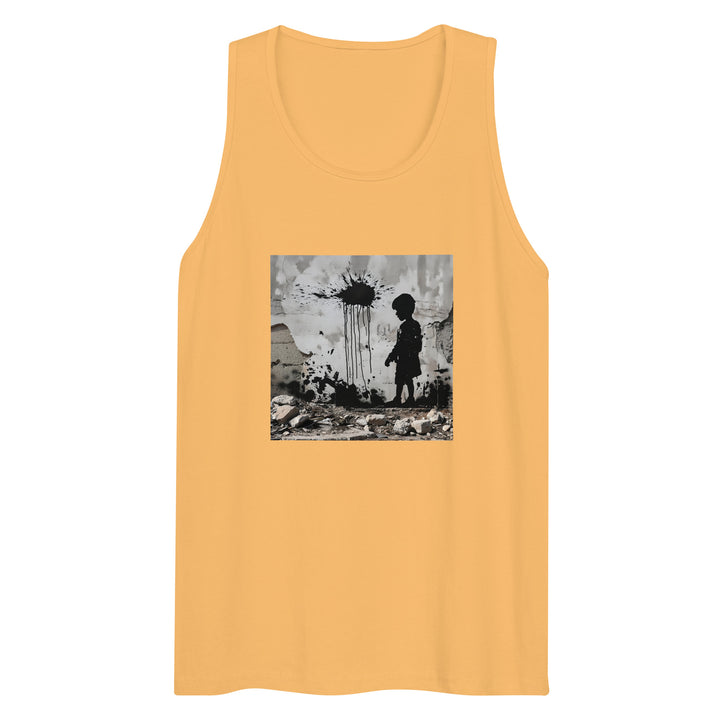 Palestine Wall - Men’s Premium Tank Top, Mens Premium Tank Top Squash