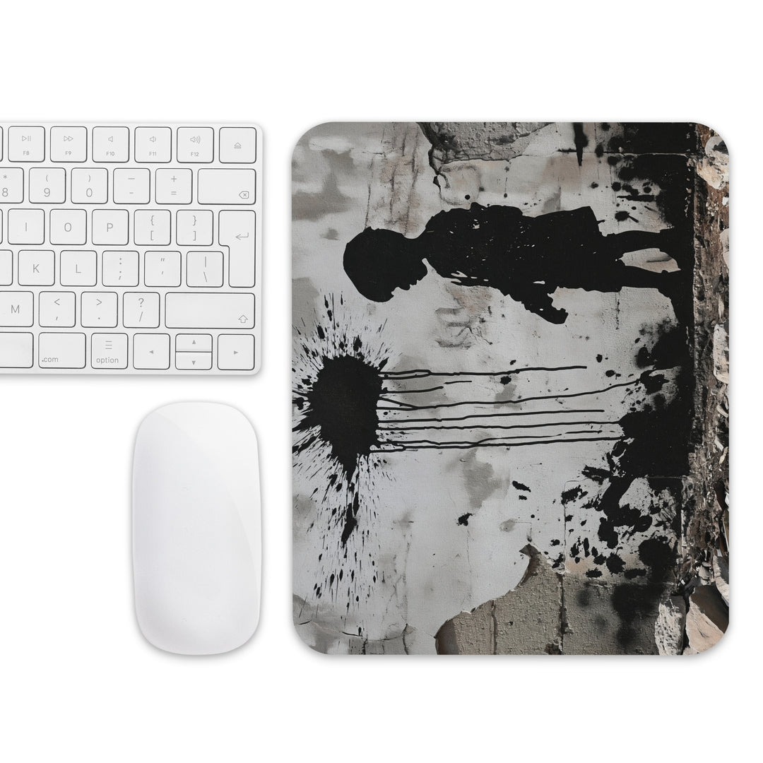 Palestine Wall - Mouse Pad, White