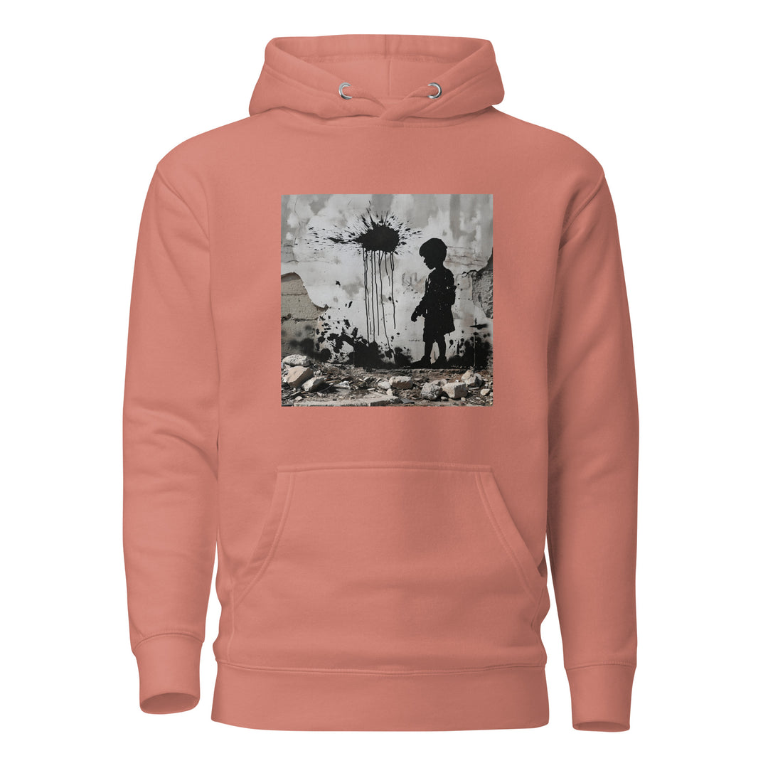 Palestine Wall - Women’s Hoodie, Dusty Rose