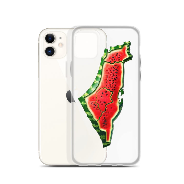 Palestine Watermelon - Clear Case for iPhone®, iPhone iPhone 11 Case With Phone