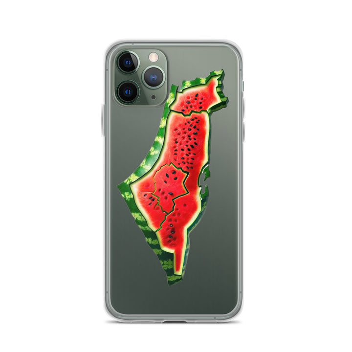 Palestine Watermelon - Clear Case for iPhone®, iPhone iPhone 11 Pro Case On Phone