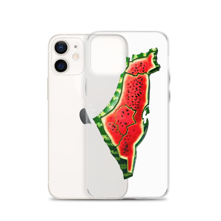 Palestine Watermelon - Clear Case for iPhone®, iPhone iPhone 12 Case With Phone