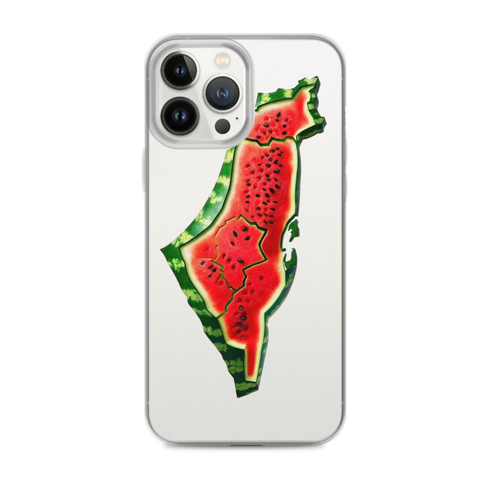 Palestine Watermelon - Clear Case for iPhone®, iPhone iPhone 13 Pro Max Case On Phone