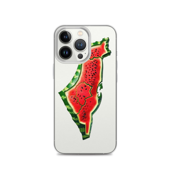 Palestine Watermelon - Clear Case for iPhone®, iPhone iPhone 13 Pro Case On Phone