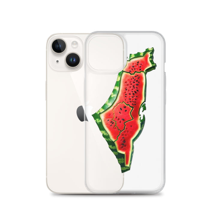 Palestine Watermelon - Clear Case for iPhone®, iPhone iPhone 14 Case With Phone