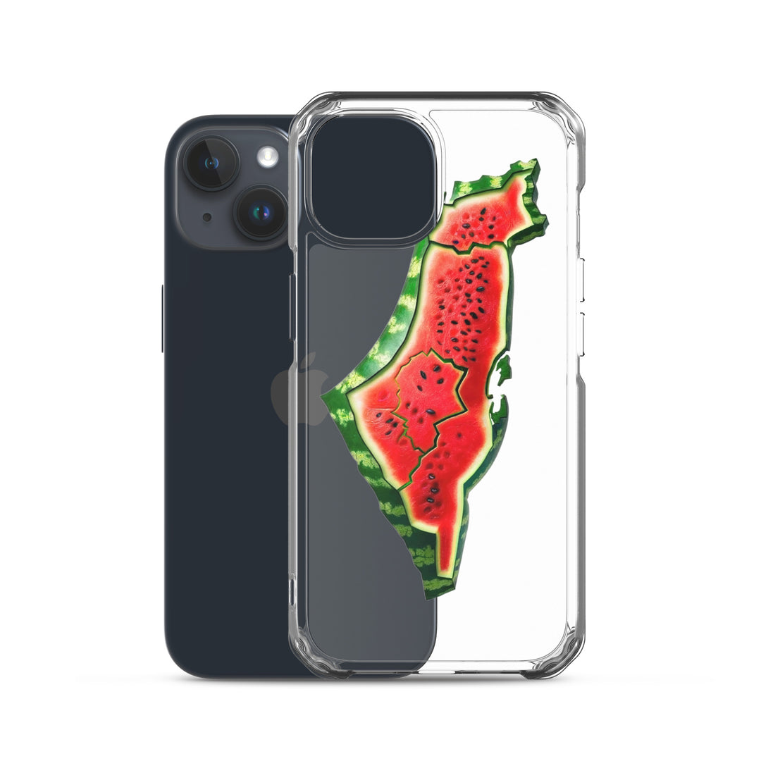 Palestine Watermelon - Clear Case for iPhone®, iPhone iPhone 15 Case With Phone