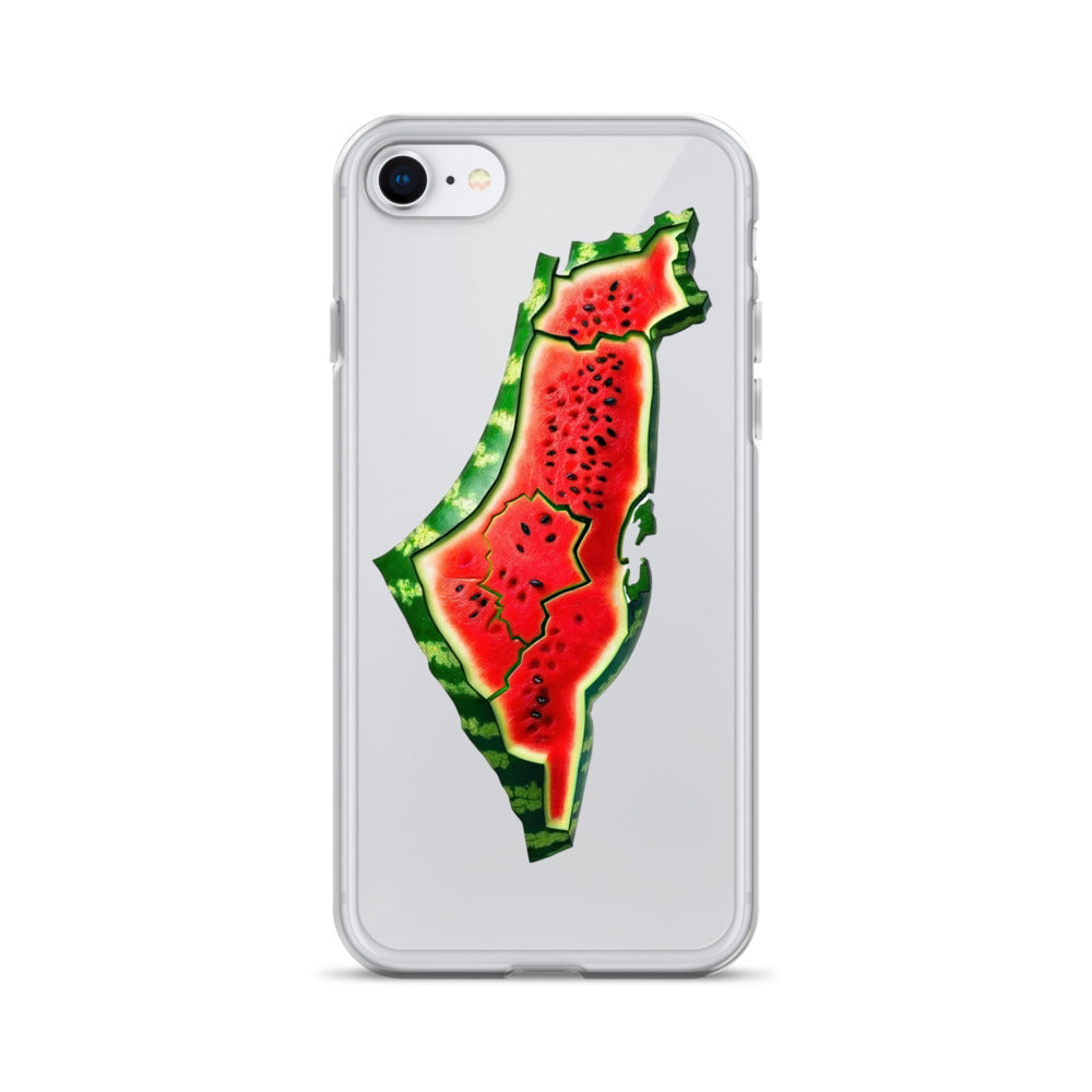 Palestine Watermelon - Clear Case for iPhone®, iPhone iPhone 7 8 Case On Phone