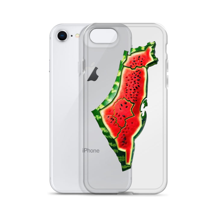 Palestine Watermelon - Clear Case for iPhone®, iPhone iPhone 7 8 Case With Phone