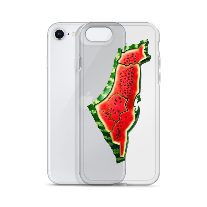 Palestine Watermelon - Clear Case for iPhone®, iPhone iPhone Se Case With Phone