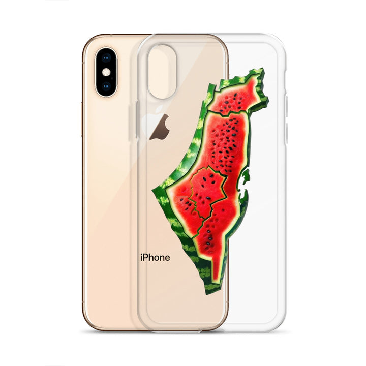 Palestine Watermelon - Clear Case for iPhone®, iPhone iPhone X Xs Case With Phone