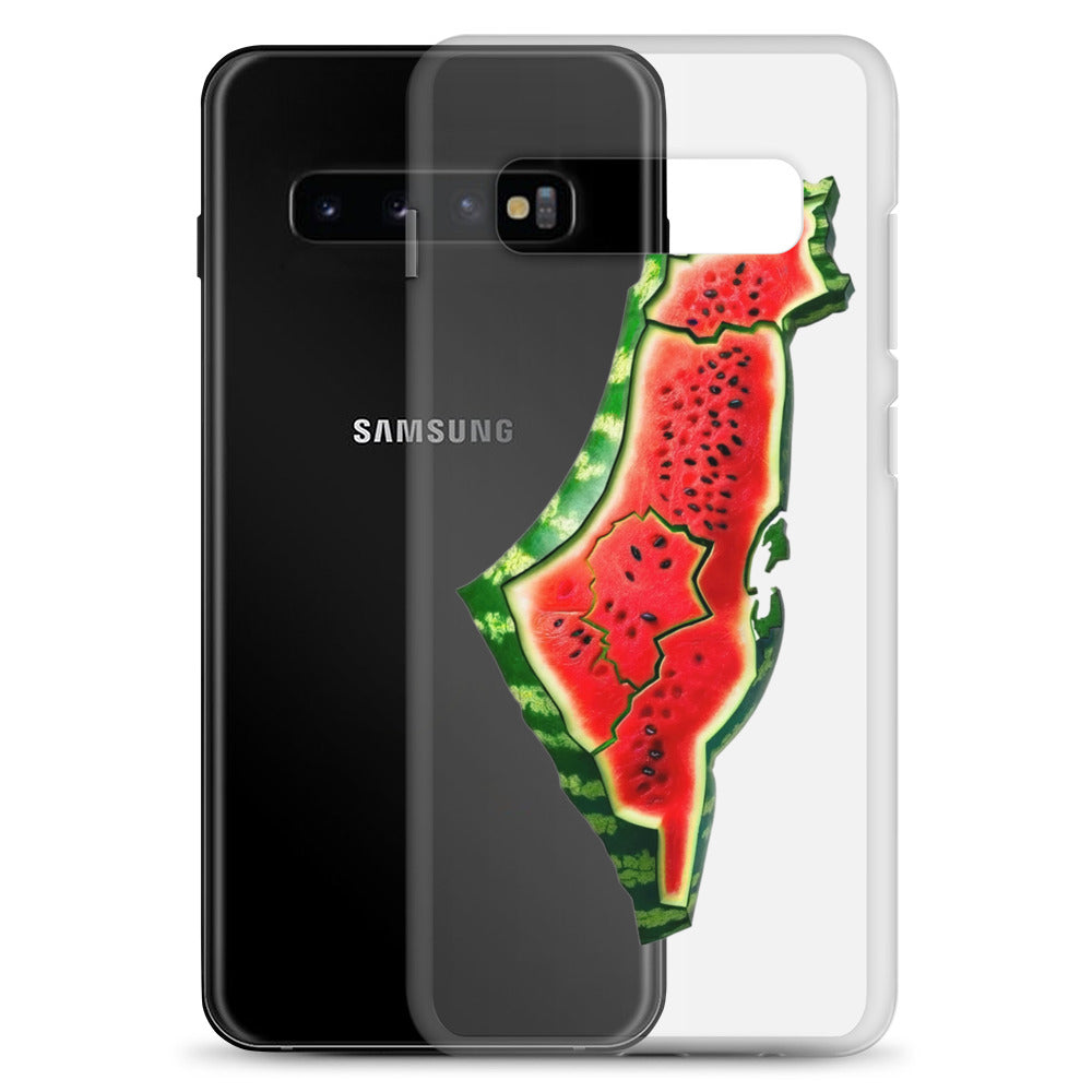 Palestine Watermelon - Clear Case for Samsung®, Samsung Samsung Galaxy S10 Case With Phone