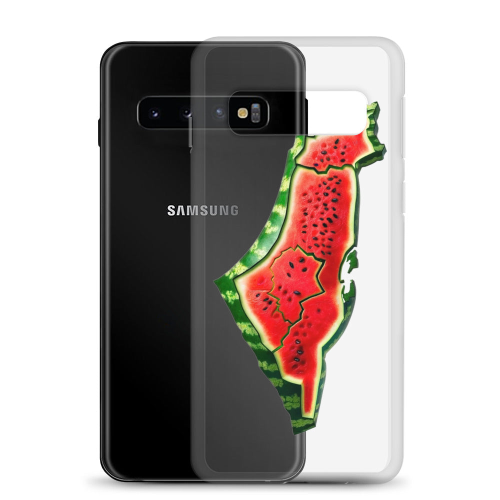 Palestine Watermelon - Clear Case for Samsung®, Samsung Samsung Galaxy S10 Case With Phone