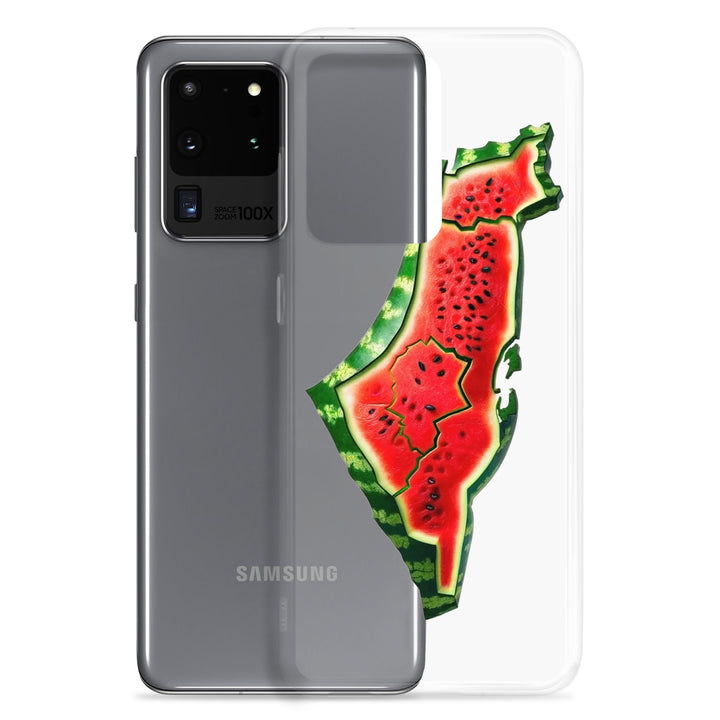 Palestine Watermelon - Clear Case for Samsung®, Samsung Samsung Galaxy S20 Ultra Case With Phone