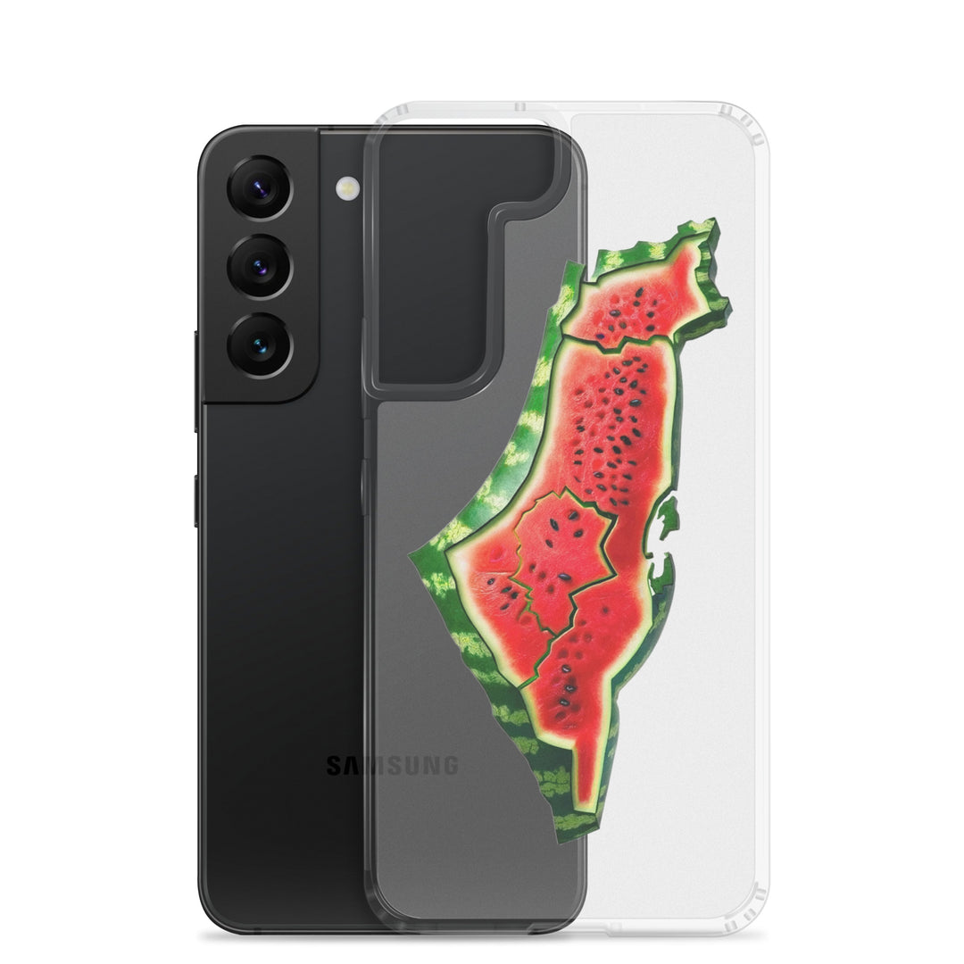 Palestine Watermelon - Clear Case for Samsung®, Samsung Samsung Galaxy S22 Case With Phone