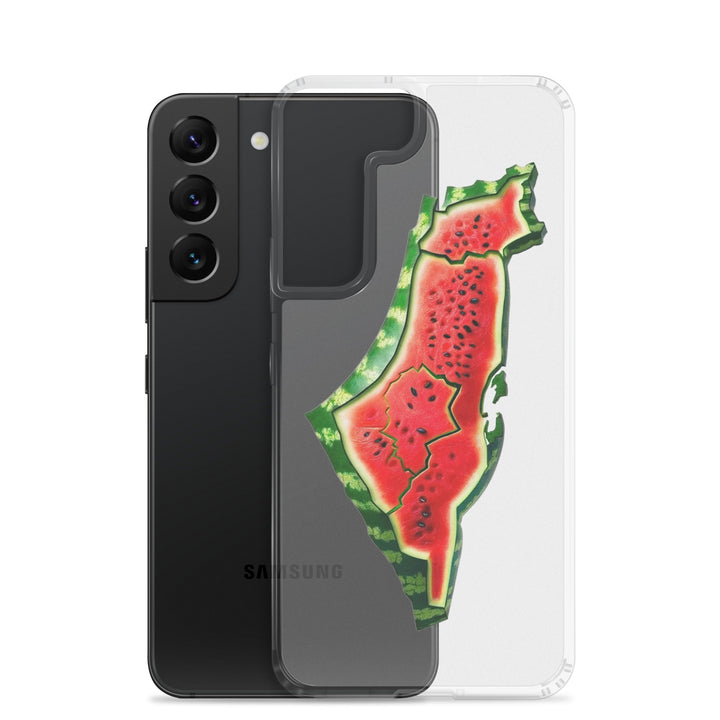 Palestine Watermelon - Clear Case for Samsung®, Samsung Samsung Galaxy S22 Case With Phone