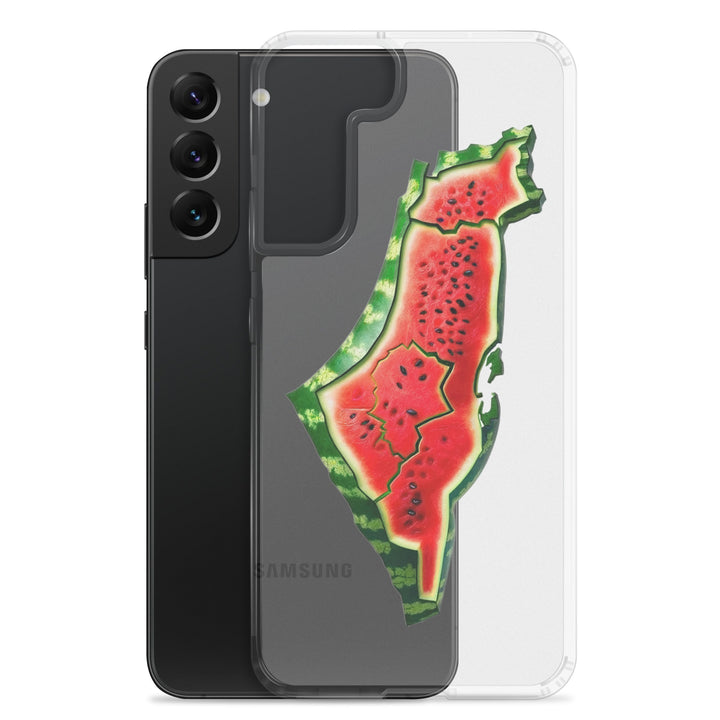Palestine Watermelon - Clear Case for Samsung®, Samsung Samsung Galaxy S22 Plus Case With Phone