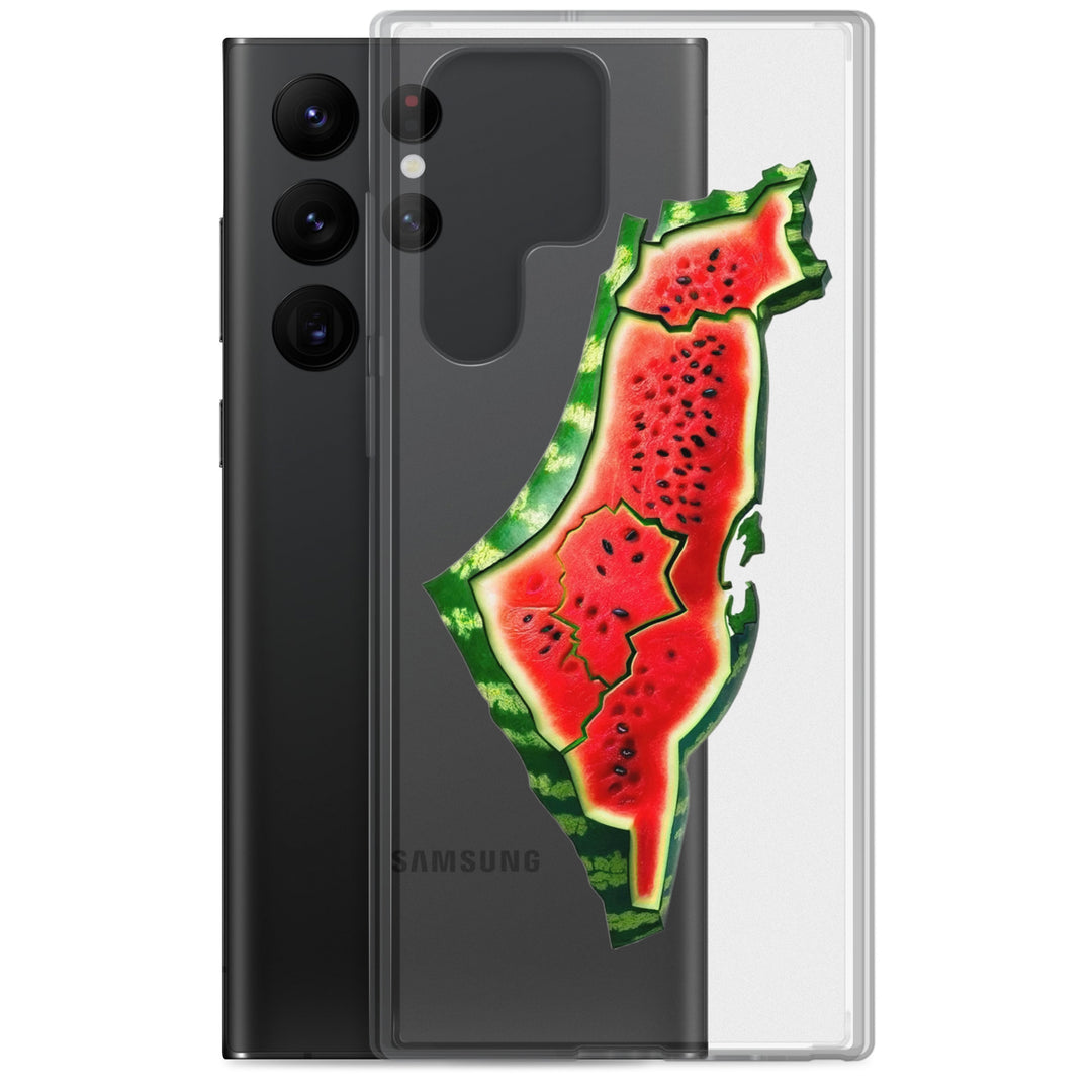 Palestine Watermelon - Clear Case for Samsung®, Samsung Samsung Galaxy S22 Ultra Case With Phone