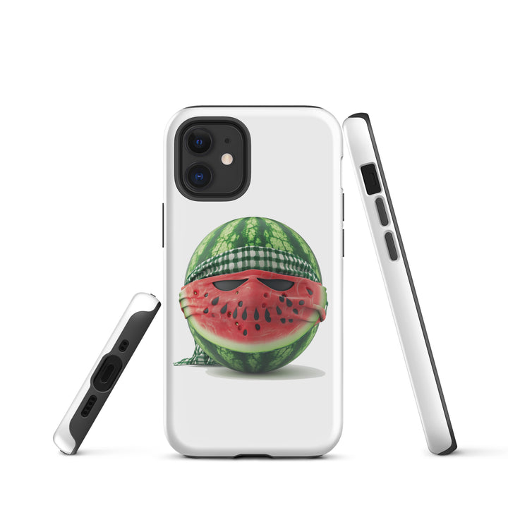 Palestine Watermelon Fighter - Tough Case for iPhone®, Glossy iPhone 12 Mini