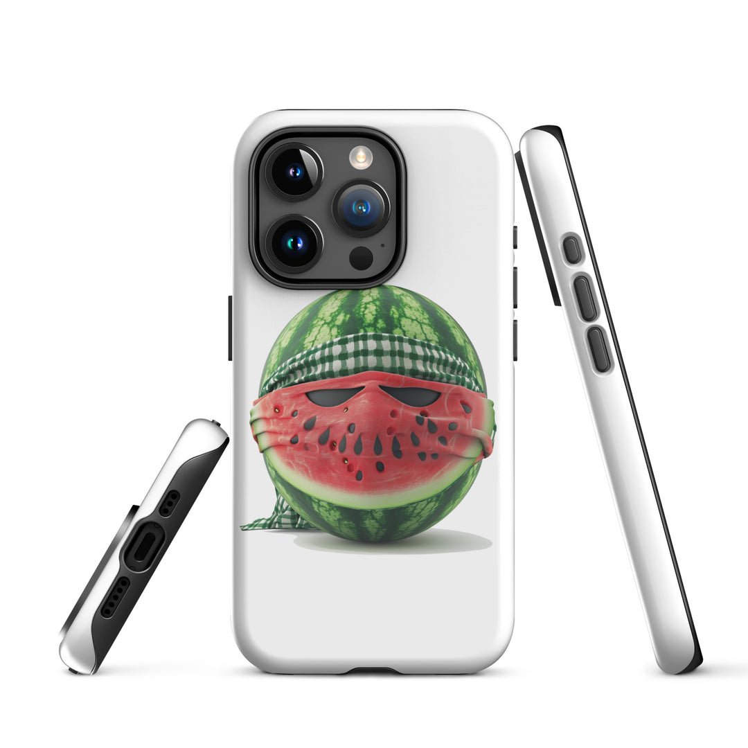 Palestine Watermelon Fighter - Tough Case for iPhone®, Glossy iPhone 15 Pro