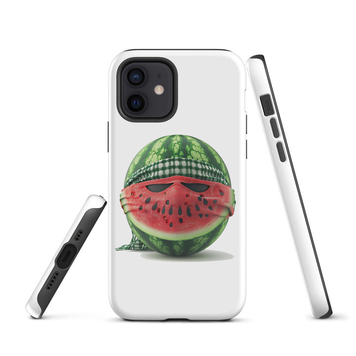 Palestine Watermelon Fighter - Tough Case for iPhone®, Glossy iPhone 12