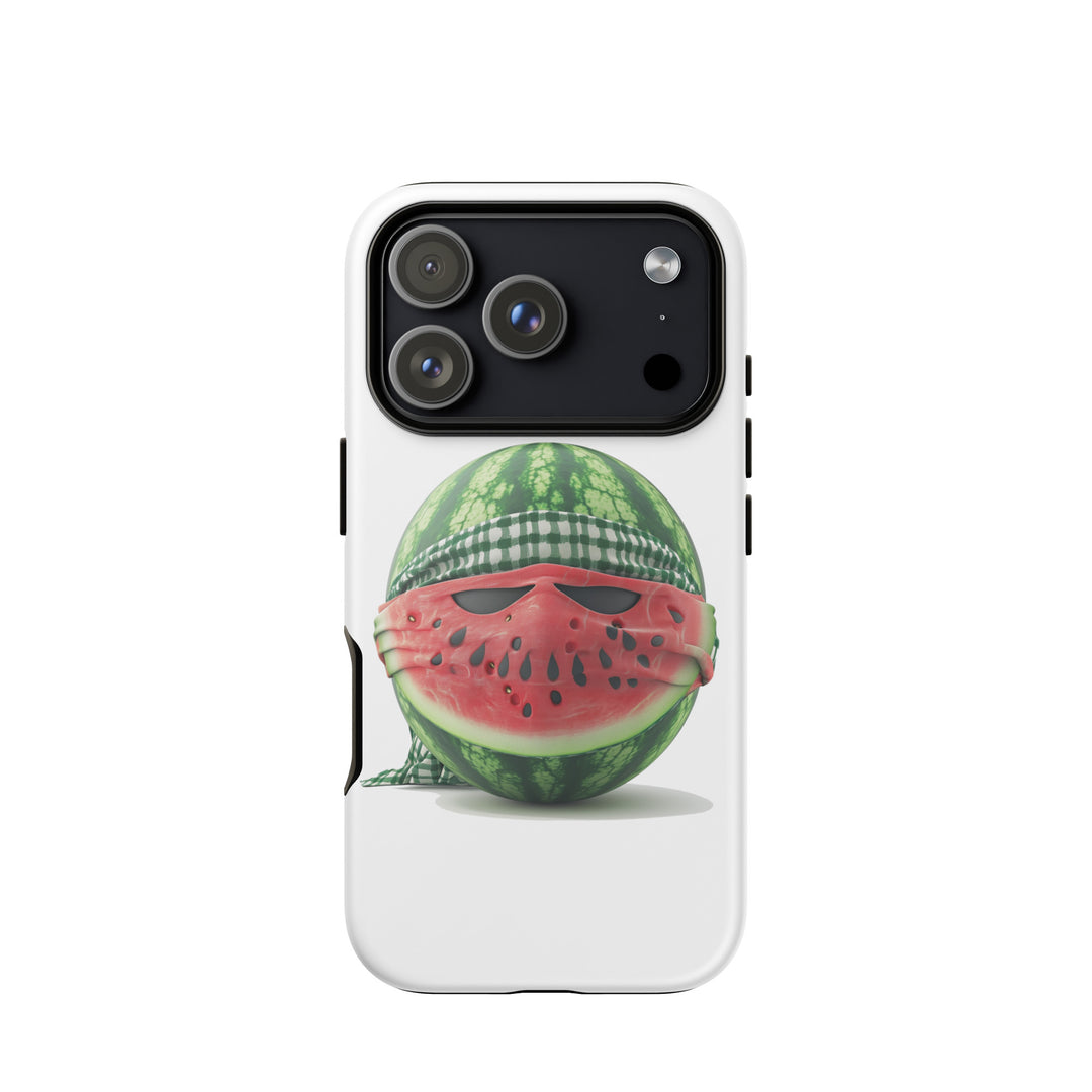 Palestine Watermelon Fighter - Tough Case for iPhone®, Glossy iPhone 17 Pro