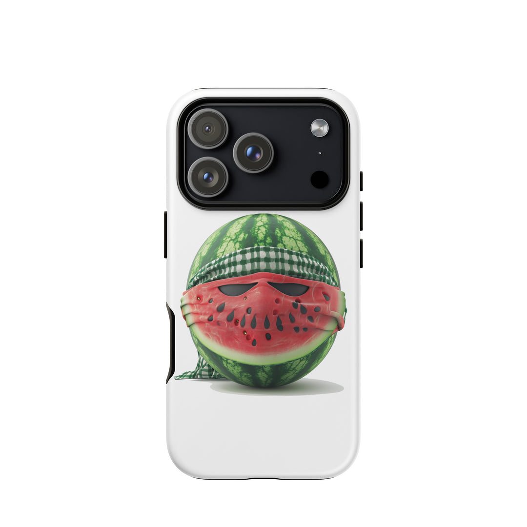 Palestine Watermelon Fighter - Tough Case for iPhone®, Matte iPhone 17 Pro