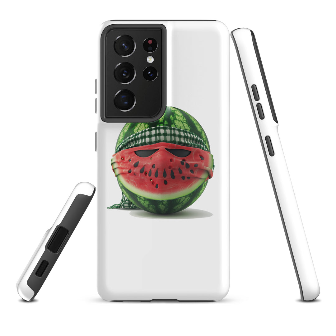Palestine Watermelon Fighter - Tough Case for Samsung®, Samsung Glossy Samsung Galaxy S21 Ultra
