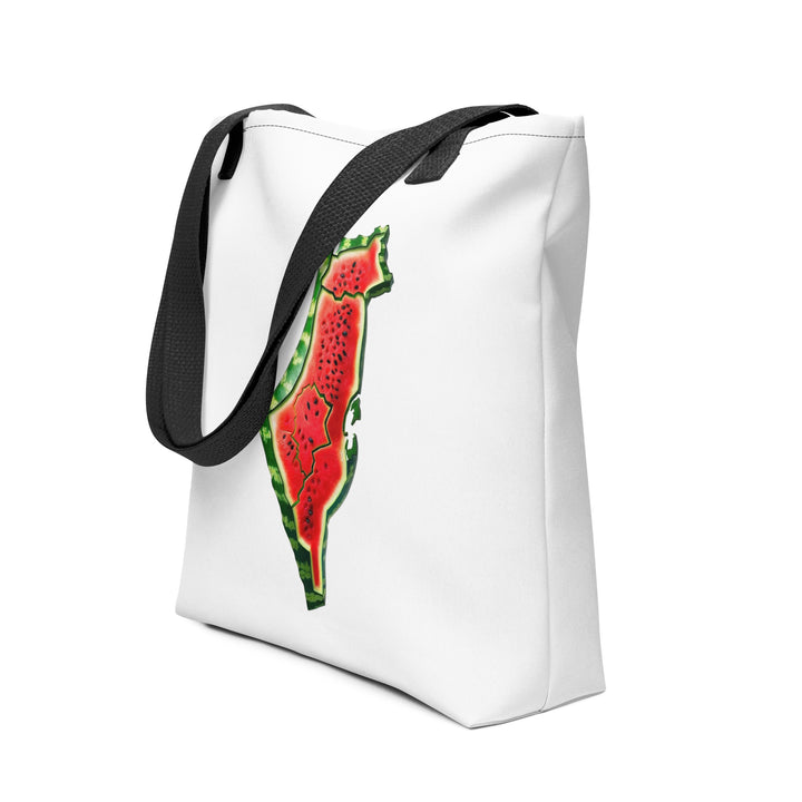 Palestine Watermelon - Tote Bag, Black 15x15
