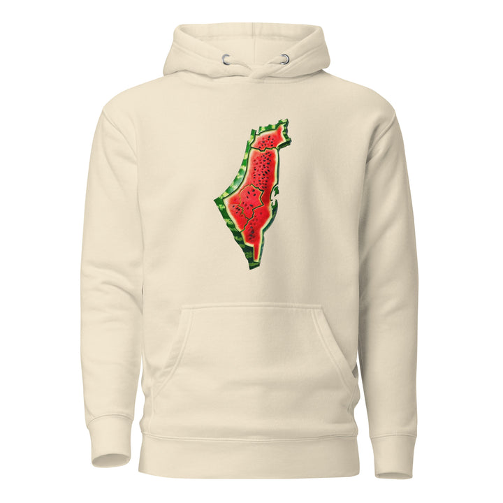 Palestine Watermelon - Women’s Hoodie, Bone