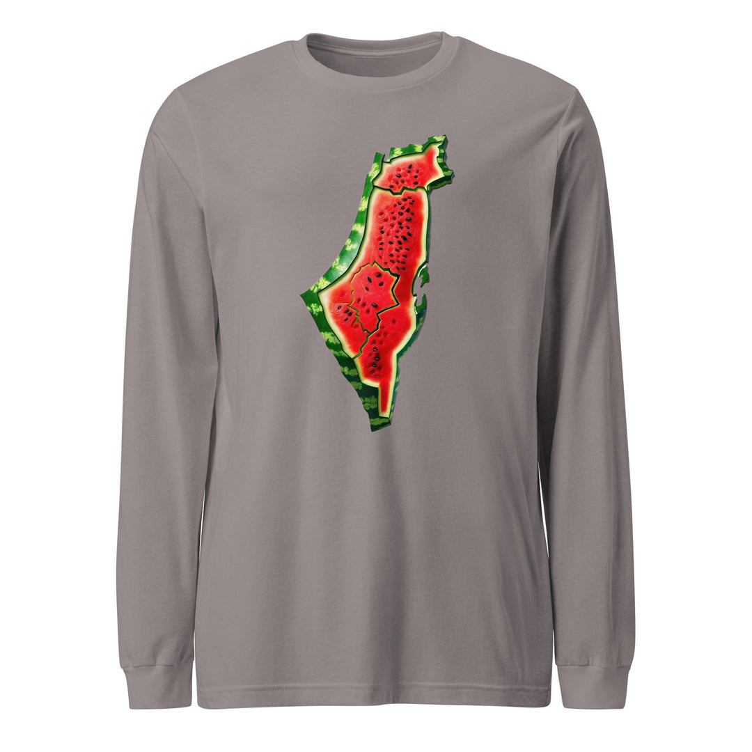 Palestine Watermelon - Women’s Long Sleeve Tee, Storm