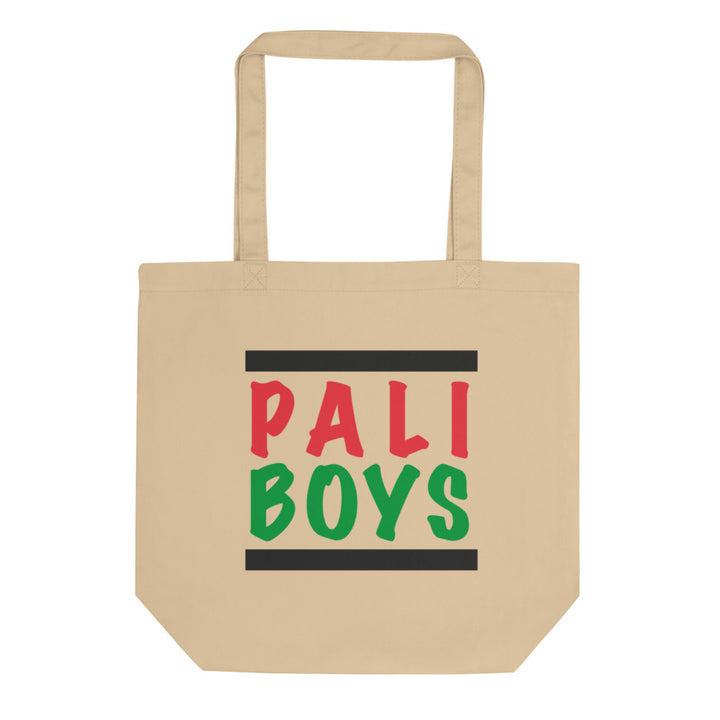 Palestinian Boys - Eco Tote Bag, Eco Tote Bag Oyster