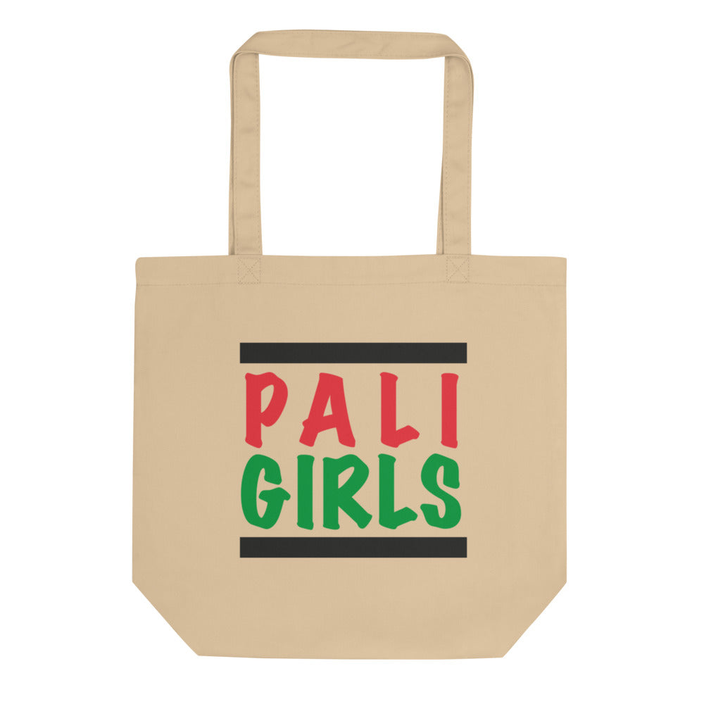 Palestinian Girls - Eco Tote Bag, Eco Tote Bag Oyster