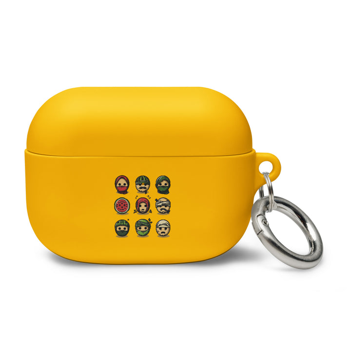 Palestine Emoji - Rubber Case for AirPods® Gen 1 &amp; 2, AirPods Yellow AirPods Pro