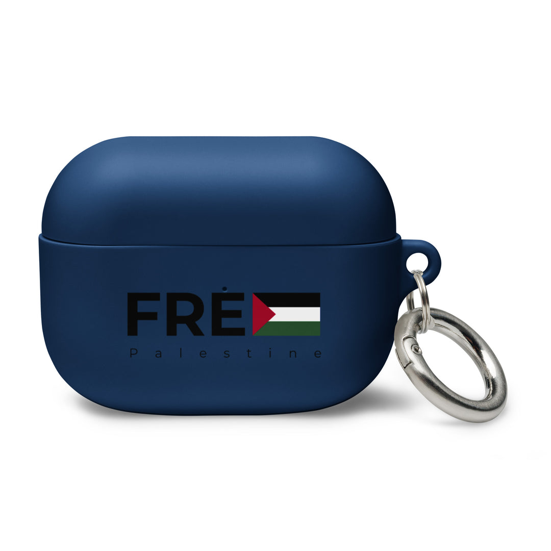 Free Palestine - Rubber Case for AirPods® Pro Gen 1, AirPods Navy AirPods Pro