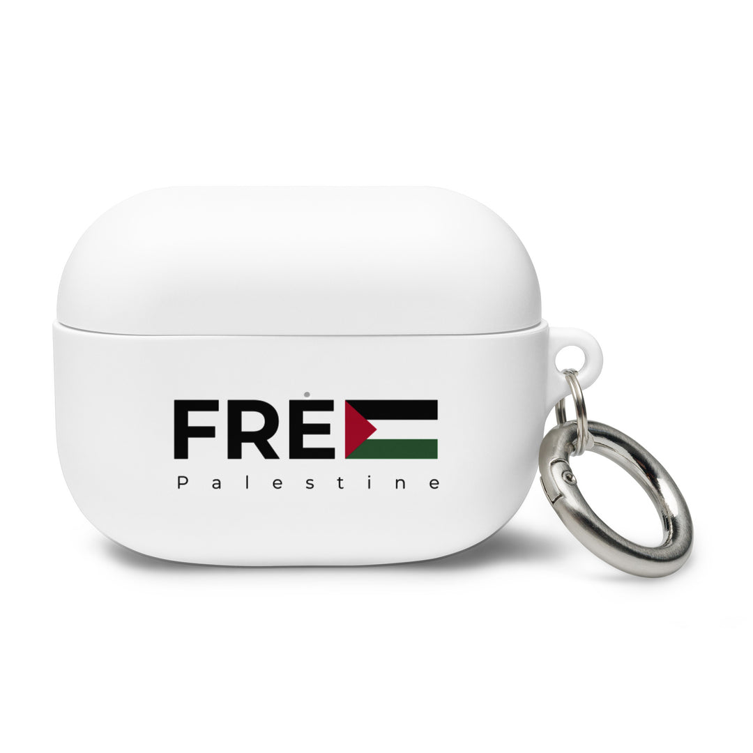Free Palestine - Rubber Case for AirPods® Pro Gen 1, White AirPods Pro