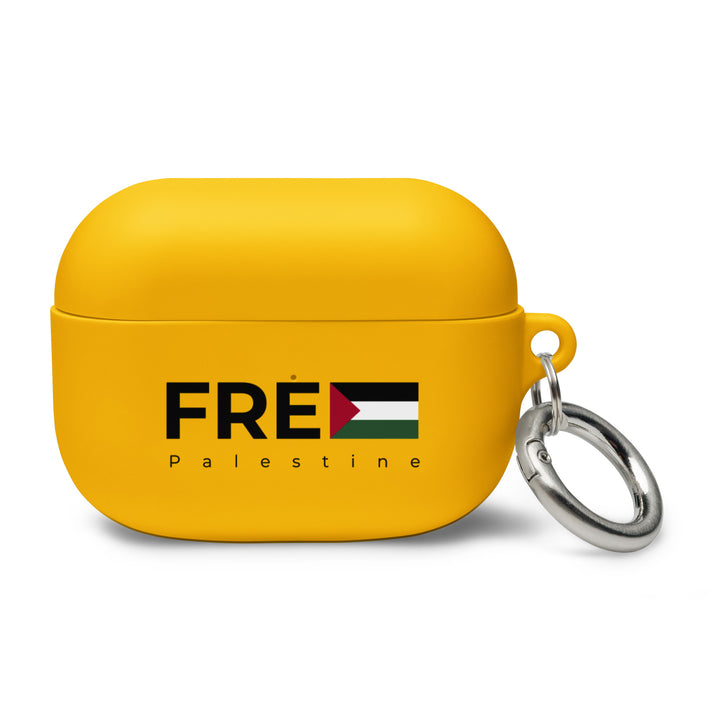 Free Palestine - Rubber Case for AirPods® Pro Gen 1, AirPods Yellow AirPods Pro