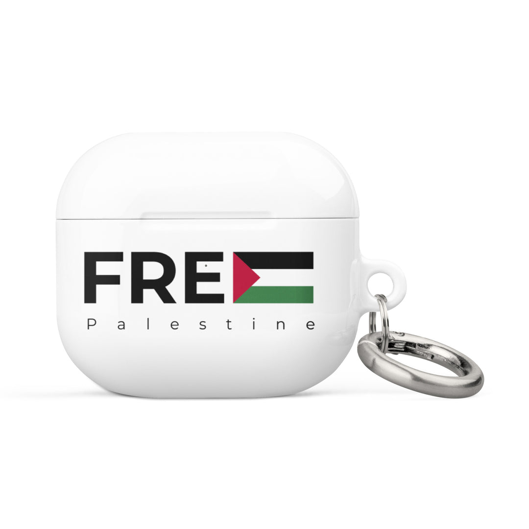 Free Palestine - Rubber Case For AirPods® Gen 3, White AirPods Gen3