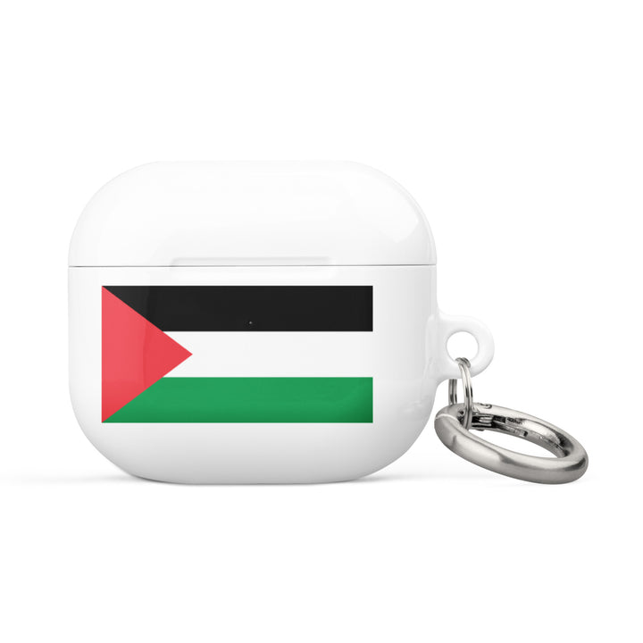 Palestine Flag - Rubber Case For AirPods® Gen 3, White AirPods Gen3