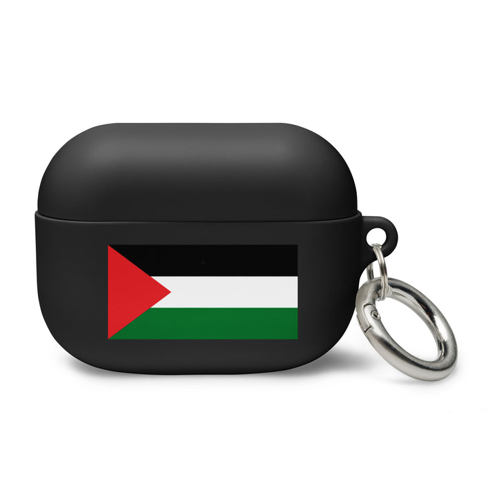 Palestine Flag - Rubber Case for AirPods® Pro Gen 1, Black AirPods Pro