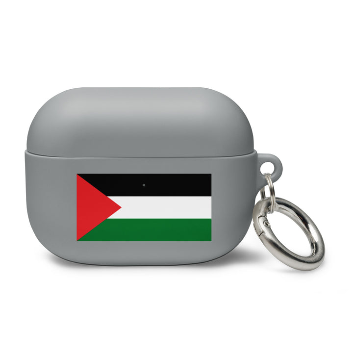 Palestine Flag - Rubber Case for AirPods® Pro Gen 1, AirPods Grey AirPods Pro