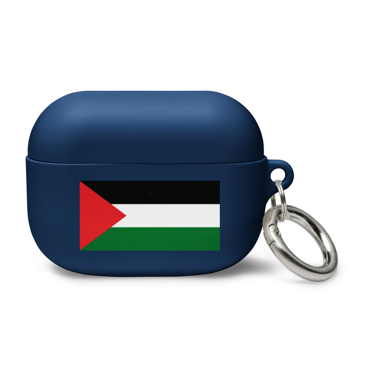 Palestine Flag - Rubber Case for AirPods® Pro Gen 1, AirPods Navy AirPods Pro