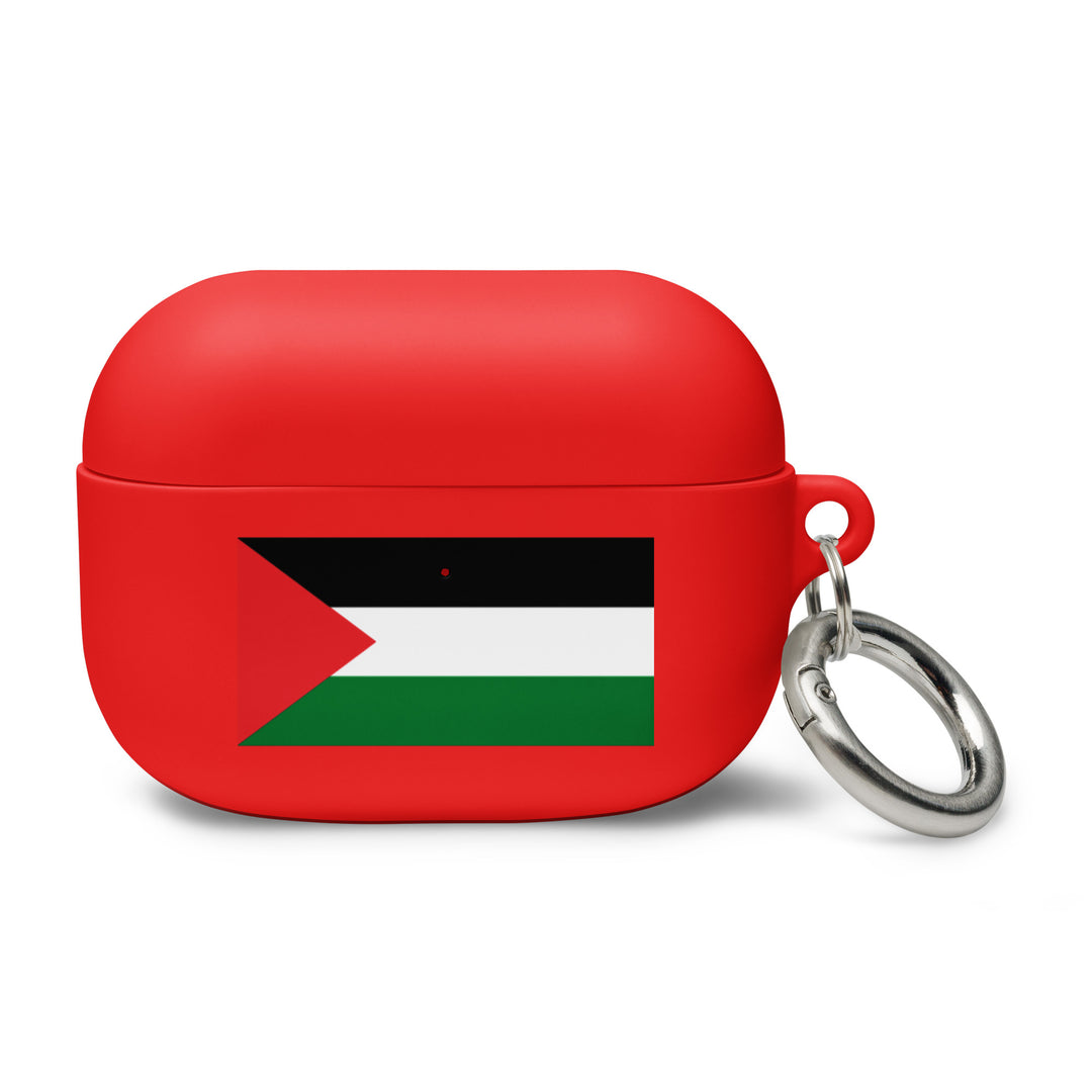 Palestine Flag - Rubber Case for AirPods® Pro Gen 1, AirPods Red AirPods Pro