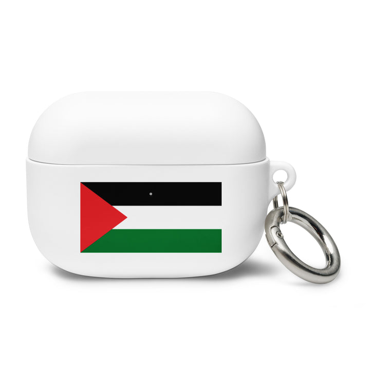 Palestine Flag - Rubber Case for AirPods® Pro Gen 1, White AirPods Pro
