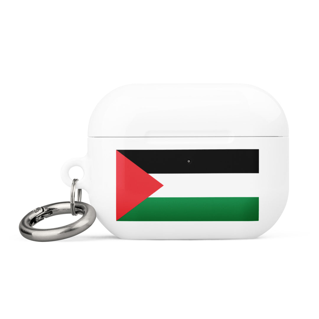 Palestine Flag - Rubber Case For AirPods® Pro Gen 2, White AirPods Pro Gen2