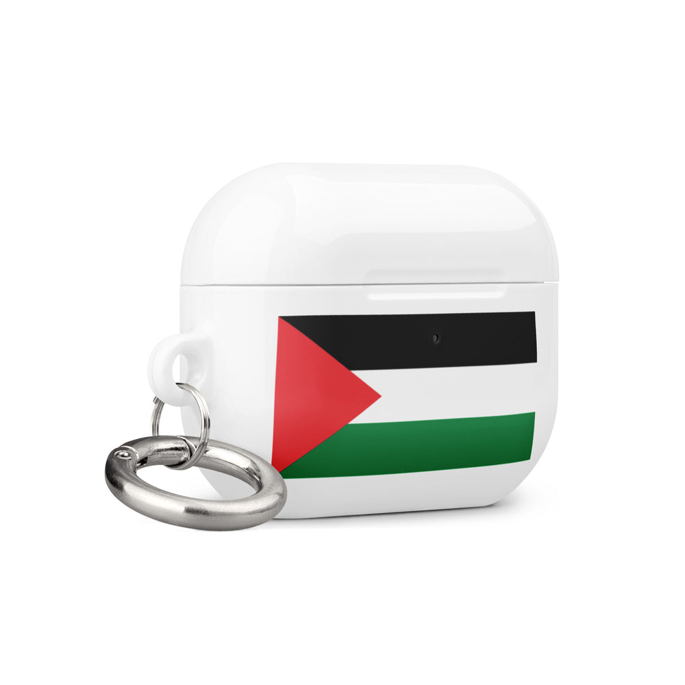 Palestine Flag - Rubber Case For AirPods® Pro Gen 2, White AirPods Pro Gen2