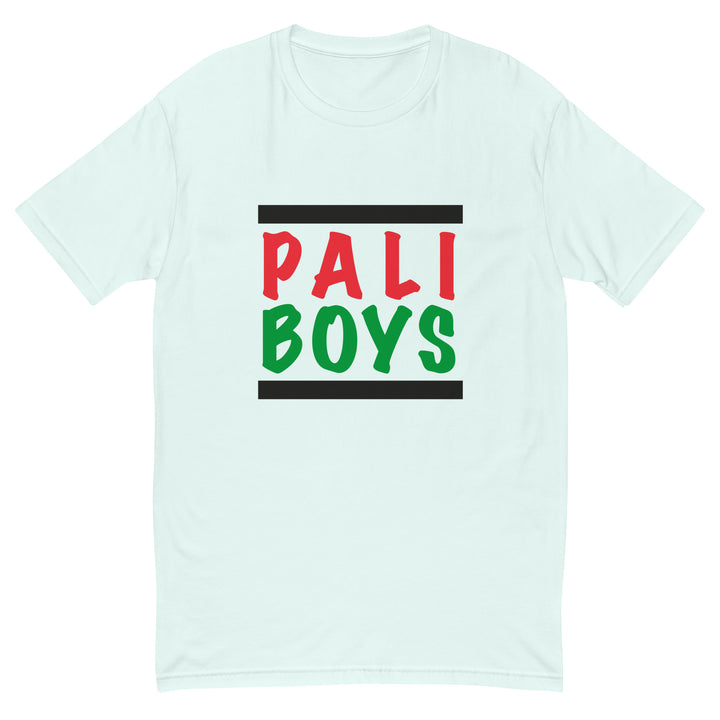 Palestinian Boys - Short Sleeve T-Shirt, Mens Fitted T Shirt Light Blue